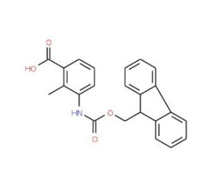 Fmoc-3-amino-2-methylbenzoic acid - chemical structure image