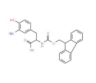 Fmoc-3-amino-L-tyrosine (CAS 726181-70-0) - chemical structure image