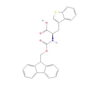 Fmoc-3-benzothienyl-D-alanine - chemical structure image