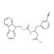 Fmoc-3-cyano-L-beta-homophenylalanine (CAS 270065-87-7) - chemical structure image