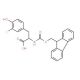 Fmoc-3-fluoro-DL-tyrosine - chemical structure image