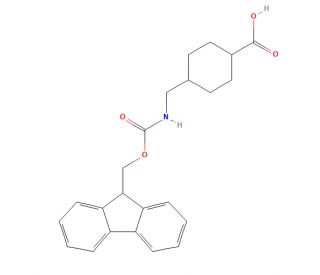 Fmoc-4-Amc-OH (CAS 188715-40-4) - chemical structure image