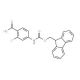 Fmoc-4-amino-2-chlorobenzoic acid (CAS 186320-13-8) - chemical structure image