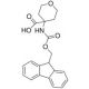Fmoc-4-amino-tetrahydropyran-4-carboxylic acid (CAS 285996-72-7) - chemical structure image