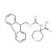 Fmoc-4-amino-tetrahydrothiopyran-4-carboxylic acid (CAS 368866-35-7) - chemical structure image