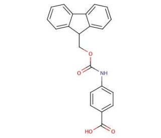 Fmoc-4-aminobenzoic acid - chemical structure image
