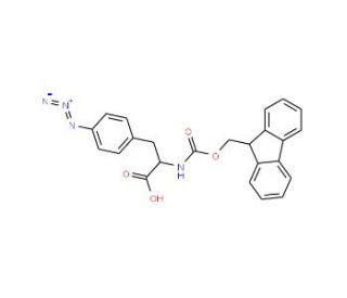 Fmoc-4-azido-L-phenylalanine (CAS 163217-43-4) - chemical structure image