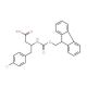 Fmoc-4-chloro-D-beta-homophenylalanine (CAS 331763-60-1) - chemical structure image