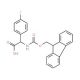 Fmoc-4-fluoro-L-phenylglycine - chemical structure image