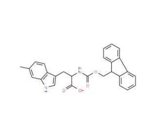 Fmoc-6-methyl-DL-tryptophan - chemical structure image