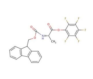 Fmoc-Ala-OPfp (CAS 86060-86-8) - chemical structure image