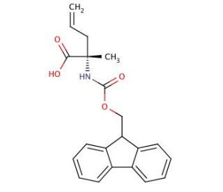 Fmoc-alpha-allyl-L-alanine (CAS 288617-71-0) - chemical structure image