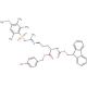 Fmoc-Arg(Mtr)-Wang resin - chemical structure image