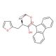 Fmoc-β-(2-furyl)-D-Ala-OH (CAS 220497-85-8) - chemical structure image