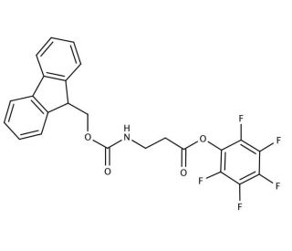 Fmoc-&beta;-Ala-OPfp (CAS 149303-38-8) - chemical structure image