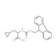 Fmoc-beta-cyclopropyl-D-Ala-OH (CAS 170642-29-2) - chemical structure image