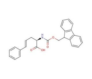 Fmoc-&beta;-styryl-D-Ala-OH (CAS 215190-23-1) - chemical structure image