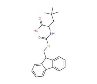 Fmoc-beta-t-butyl-D-alanine - chemical structure image