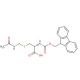 Fmoc-Cys(Acm)-OH (CAS 86060-81-3) - chemical structure image