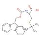 Fmoc-Cys(tBu)-OH (CAS 67436-13-9) - chemical structure image