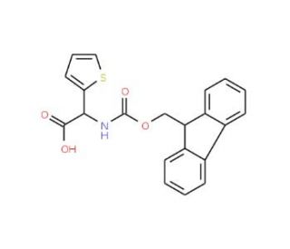 Fmoc-D-(2-thienyl)glycine (CAS 28044-76-0) - chemical structure image