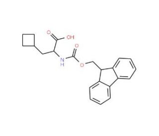 Fmoc-D-Ala(beta-cyclobutyl)-OH (CAS 478183-63-0) - chemical structure image