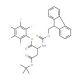 Fmoc-D-aspartic acid beta-tert-butyl ester alpha-pentafluorophenyl ester (CAS 200335-75-7) - chemical structure image