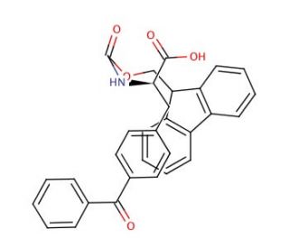 Fmoc-D-Bpa-OH (CAS 117666-97-4) - chemical structure image