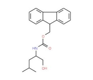 Fmoc-D-leucinol (CAS 215178-41-9) - chemical structure image