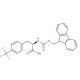 Fmoc-D-Phe(4-CF3)-OH (CAS 238742-88-6) - chemical structure image