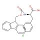 Fmoc-D-Phe(4-Cl)-OH (CAS 142994-19-2) - chemical structure image