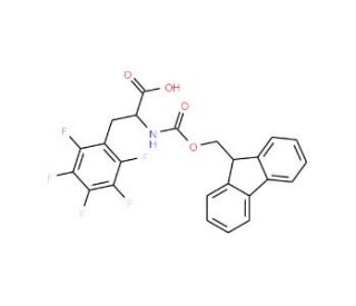Fmoc-D-Phe(F5)-OH (CAS 198545-85-6) - chemical structure image