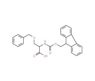 Fmoc-D-Ser(Bzl)-OH (CAS 122889-11-6) - chemical structure image