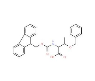Fmoc-D-Thr(Bzl)-OH (CAS 131545-63-6) - chemical structure image