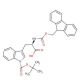 Fmoc-D-Trp(Boc)-OH (CAS 163619-04-3) - chemical structure image