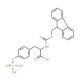 Fmoc-D-Tyr(PO3H2)-OH (CAS 178432-30-9) - chemical structure image