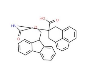 Fmoc-DL-2-amino-1,3-dihydro-phenalene-2-carboxylic acid - chemical structure image