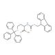 Fmoc-DL-2-amino-4-trityloxybutanoic acid - chemical structure image