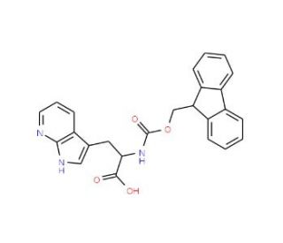 Fmoc-DL-7-azatryptophan - chemical structure image