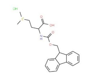 Fmoc-DL-methionine methylsulfonium chloride - chemical structure image