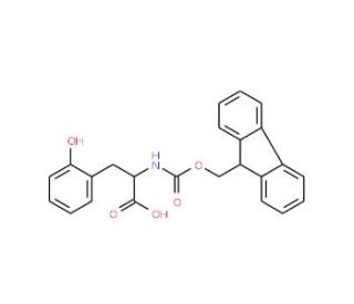 Fmoc-DL-o-tyrosine - chemical structure image