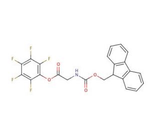 Fmoc-Gly-OPfp (CAS 86060-85-7) - chemical structure image
