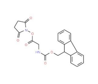 Fmoc-Gly-OSu (CAS 113484-74-5) - chemical structure image