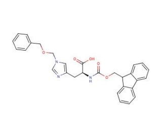Fmoc-His(3-Bom)-OH (CAS 84891-19-0) - chemical structure image