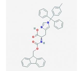 Fmoc-His(Mtt)-OH (CAS 133367-34-7) - chemical structure image