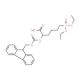 Fmoc-L-2-amino-6-(O,O′-diethyl-phosphono)hexanoic acid - chemical structure image