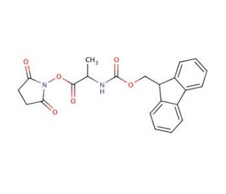 Fmoc-L-Ala-OSu (CAS 73724-40-0) - chemical structure image