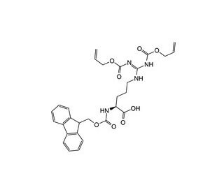 Fmoc-L-Arg(Aloc)2-OH (CAS 148893-34-9) - chemical structure image