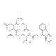 Fmoc-L-Asn(GlcNAc(Ac)3-beta)-OH (CAS 131287-39-3) - chemical structure image