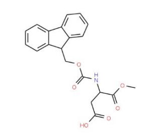 Fmoc-L-Asp-OMe (CAS 145038-52-4) - chemical structure image